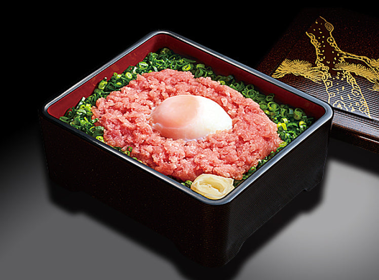 Negitoro&Onsen Tamago Sushi Box  ข้าวหน้ามากุโระสับ&ไข่ออนเซ็น