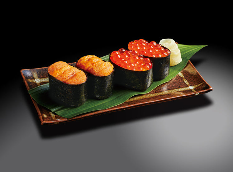 Uni&Ikura Sushi Set　อุนิ&อิคุระ